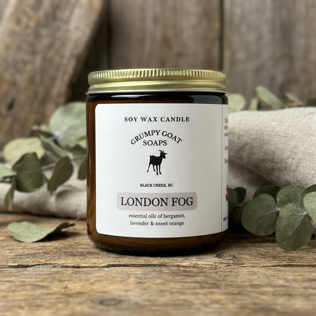 LONDON FOG - Soy Candle Jar (40hr)