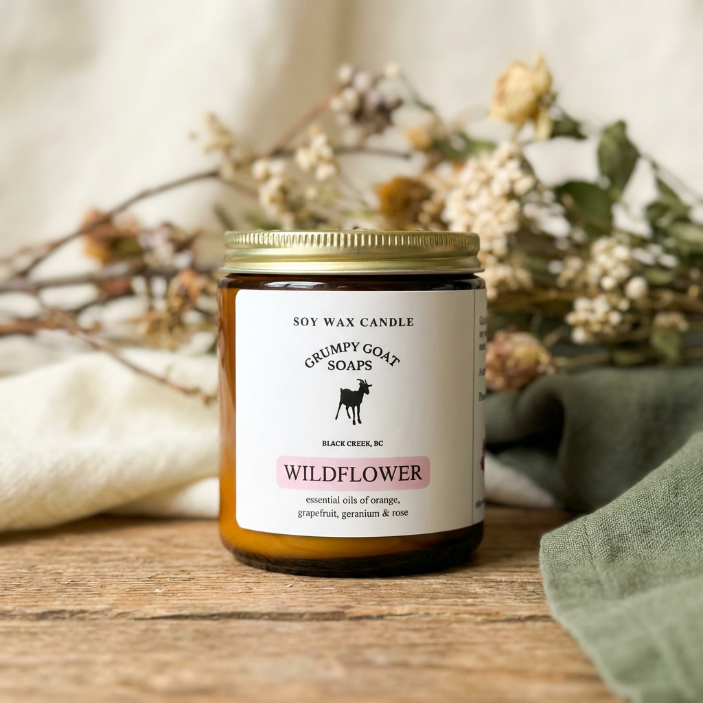 WILDFLOWER - Soy Candle Jar (40hr)