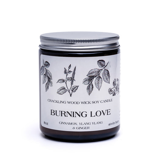 Burning Love Jar Candle 8oz