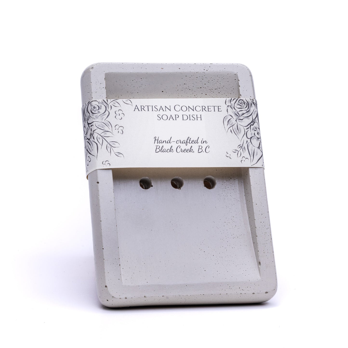 Artisan Concrete Soap Dish