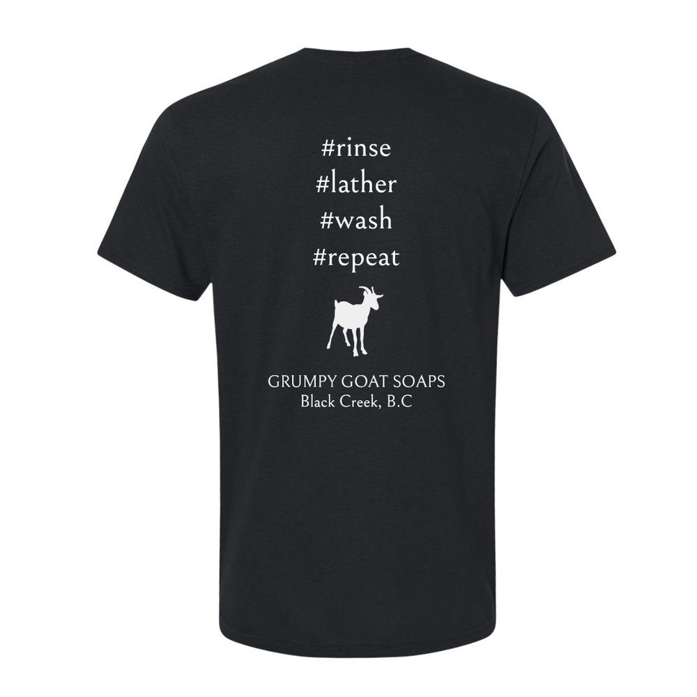 Grumpy Goat Soaps Unisex Tee - BLACK