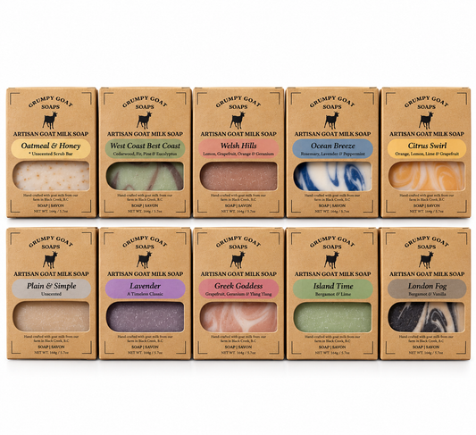 10x Bar Bundle - Goat Milk Soap
