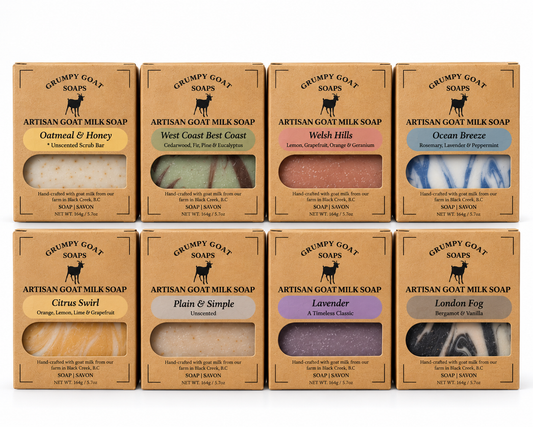 8x Bar Bundle - Goat Milk Soap