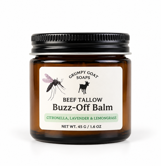 'Buzz Off' Bug Repellent Tallow Balm