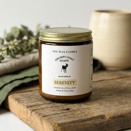 SERENITY - Soy Candle Jar (40hr)