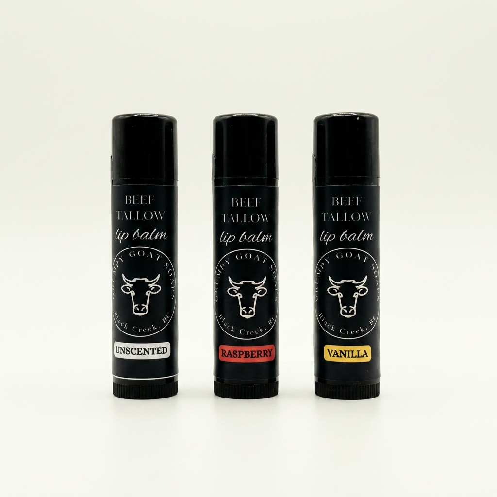 Beef Tallow Lip Balm