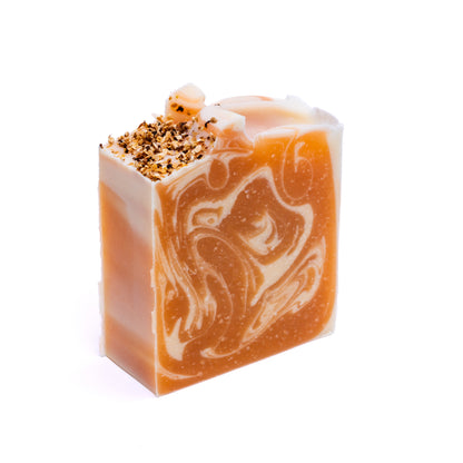 Grumpy Goat Soaps Citrus Swirl